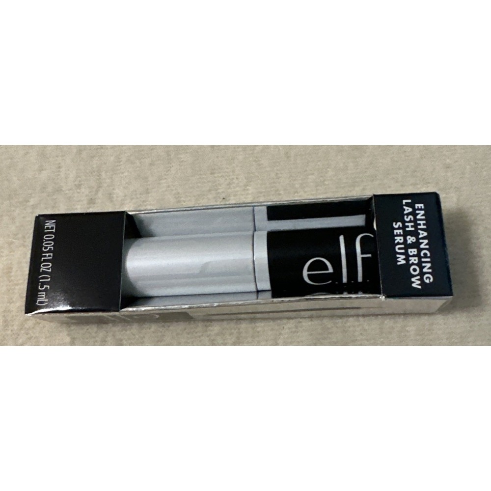 e.l.f. Enhancing Lash & Brow Serum NEW Trial Size 0.05 fl.oz/ 1.5 ml NEW in Box